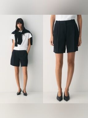 Aritzia The Effortless Short Long 7 inch Crepette in Black